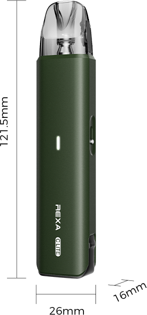 REXA C Lite dimensions: 26 by 16 by 121.5 millimeters